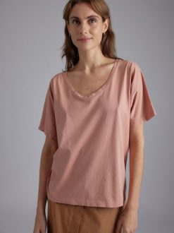 Rue Blanche T-Shirts | T-Shirt Rond Bio 24P Blush