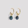 Rue Blanche Bijoux | Boucles D'Oreilles Arandela Black Pearls-Lepagon