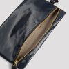 Rue Blanche Sacs | Pochette En Lin Molly Deep Navy-Jack Gomme