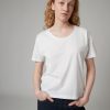 Rue Blanche T-Shirts | T-Shirt Rond Bio 24P Blanc