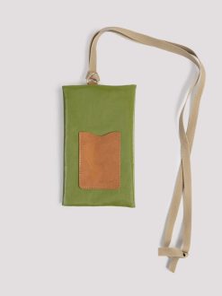 Rue Blanche Sacs | Pochette Molly Lin Vert-Jack Gomme