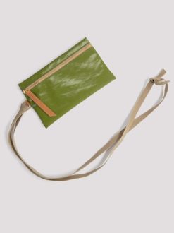 Rue Blanche Sacs | Pochette Molly Lin Vert-Jack Gomme