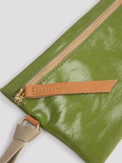 Rue Blanche Sacs | Pochette Molly Lin Vert-Jack Gomme