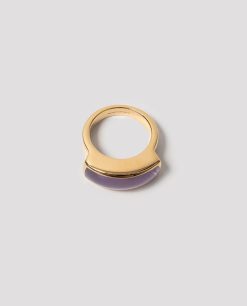 Rue Blanche Bijoux | Bague 19R46 Mauve-Lucas Jack