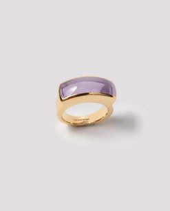 Rue Blanche Bijoux | Bague 19R46 Mauve-Lucas Jack