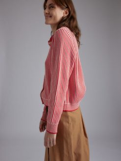 Rue Blanche Tricots | Mako Cardi Cardigan 24P Rouge