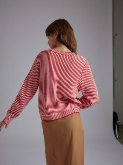 Rue Blanche Tricots | Mako Cardi Cardigan 24P Rouge