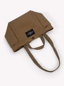 Rue Blanche Sacs | Sac Fourre-Tout A Poche Petit Format Brown-Bags In Progress