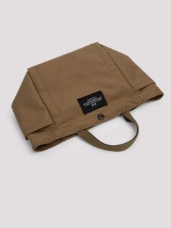 Rue Blanche Sacs | Sac Fourre-Tout A Poche Petit Format Brown-Bags In Progress