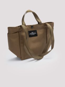 Rue Blanche Sacs | Sac Fourre-Tout A Poche Petit Format Brown-Bags In Progress