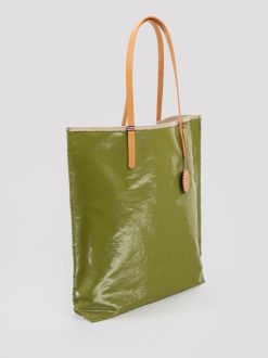 Rue Blanche Sacs | Cabas Amie Vert-Jack Gomme