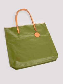 Rue Blanche Sacs | Cabas Amie Vert-Jack Gomme