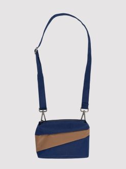 Rue Blanche Sacs | Petit Sac Banane Bleu Marine-Susan Bijl