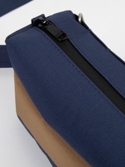 Rue Blanche Sacs | Petit Sac Banane Bleu Marine-Susan Bijl