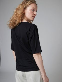 Rue Blanche T-Shirts | T-Shirt Relax Bio 24P Noir