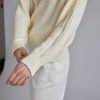 Rue Blanche Tricots | Pull Ribscott Sweat 24P Blanc Casse