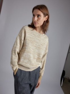 Rue Blanche Tricots | Jacq Sweat Pull 24P Poussiere