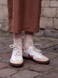 Rue Blanche Chaussures | Baskets Volley Blanches-Veja