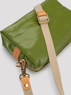 Rue Blanche Sacs | Mini Sac Besace Vert-Jack Gomme