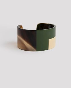 Rue Blanche Bijoux | Bracelet Corne Vert-L'Indochineur