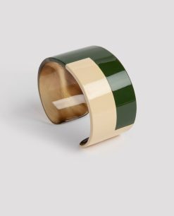 Rue Blanche Bijoux | Bracelet Corne Vert-L'Indochineur