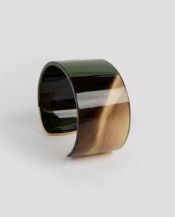 Rue Blanche Bijoux | Bracelet Corne Vert-L'Indochineur