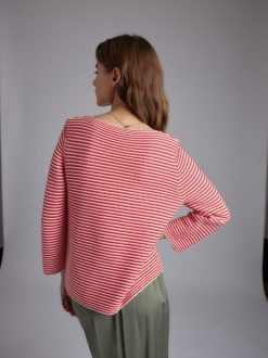 Rue Blanche Tricots | Pull Mako Marin 24P Rouge