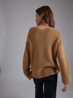 Rue Blanche Tricots | Pull Ribscott Marin 24P Desert