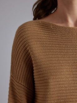 Rue Blanche Tricots | Pull Ribscott Marin 24P Desert