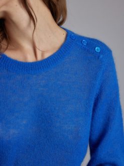 Rue Blanche Tricots | Kidmo Sweat Pull 24P Royal