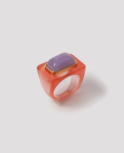 Rue Blanche Bijoux | Bague 23R06 Orange-Lucas Jack