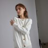 Rue Blanche Tricots | Cardigan Fresh Cardi 24E Blanc