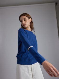 Rue Blanche Tricots | Pull Htc Marin 24P Indigo