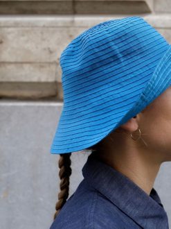 Rue Blanche Chapeaux | Chapeau Cloche Bleu 23E-Grevi