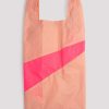 Rue Blanche Sacs | Sac Shopping Rose Fluo-Susan Bijl