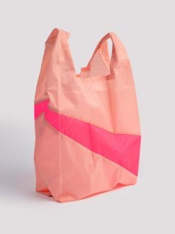 Rue Blanche Sacs | Sac Shopping Rose Fluo-Susan Bijl