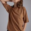 Rue Blanche T-Shirts | T-Shirt Relax Bio 24P Tabac