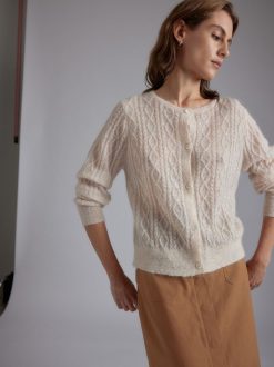 Rue Blanche Tricots | Kidmo Cardi Cardigan 24P Perle