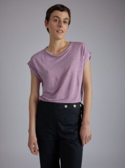 Rue Blanche T-Shirts | Lino Sm T-Shirt 24E Lilas