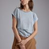 Rue Blanche T-Shirts | Lino Sm T-Shirt 24E Nuage