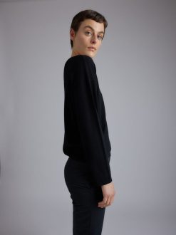 Rue Blanche Tricots | Pull Mira V 24P Noir