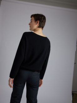 Rue Blanche Tricots | Pull Mira V 24P Noir