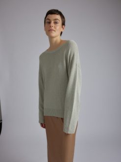 Rue Blanche Tricots | Pull Ecochain Ml 24E Salvia