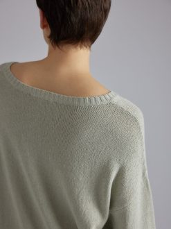 Rue Blanche Tricots | Pull Ecochain Ml 24E Salvia