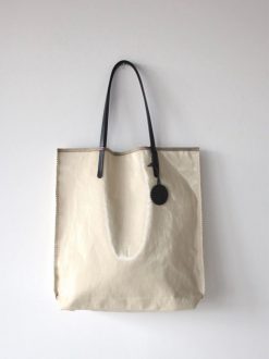 Rue Blanche Sacs | Sac Cabas Amie Cream-Jack Gomme