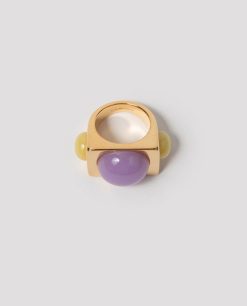 Rue Blanche Bijoux | Bague 23R04 Mauve-Lucas Jack