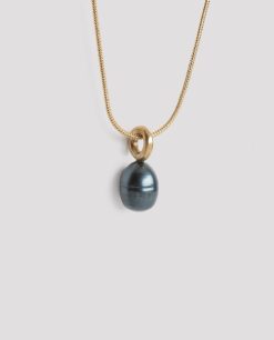 Rue Blanche Bijoux | Collier Perles Noires-Lepagon